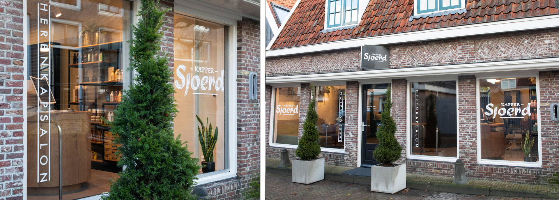 Kapsalon Sjoerd Edam - exterieur